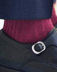 Burgundy Bamboo Socks (Comfort Cuff)