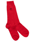 Classic Red Bamboo Socks