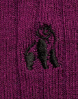 Deep Purple Bamboo Socks