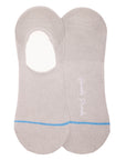 Light Grey "No-Show" Bamboo Socks