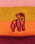 Multi Fine Striped Bamboo Socks