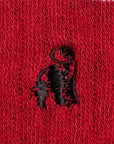 Red Athletic Bamboo Socks