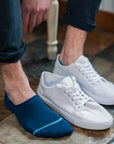 Royal Blue "No-Show" Bamboo Socks