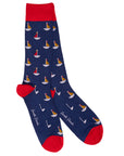 Sailing Boat Bamboo Socks