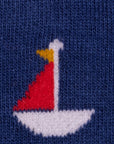 Sailing Boat Bamboo Socks