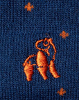 Spotted Orange Bamboo Socks