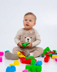 Soft Blocks Set With Wheels -33 pcs