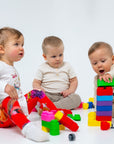 Soft Blocks Set With Wheels -33 pcs