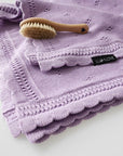 Softest Natural Cellular Bamboo Baby Blanket - Hypoallergenic & Breathable by Lullalove UK at brixbailey.com