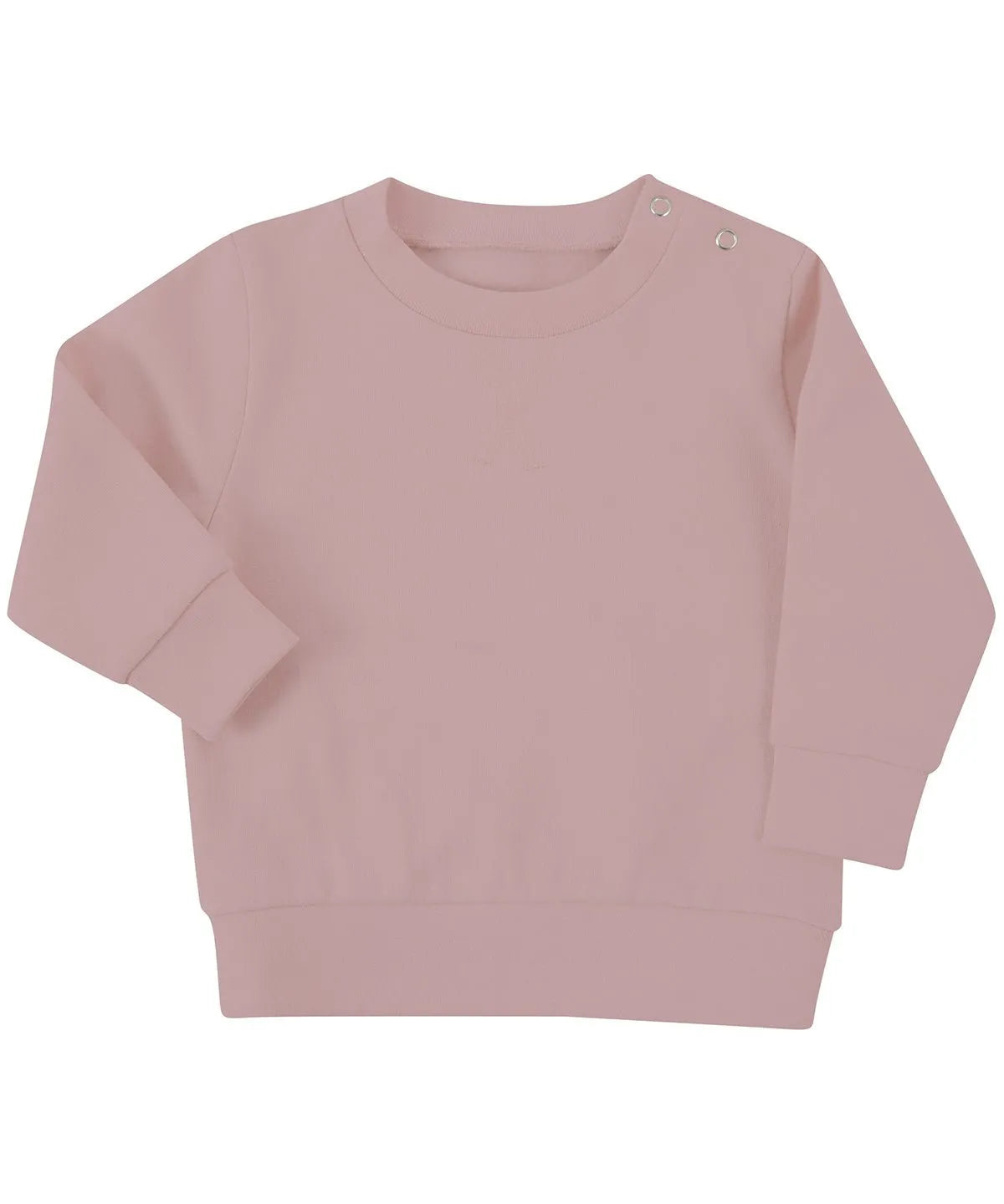 Pink Sustainable Sweatshirt for Kids - Eco-Friendly, Soft Fleece, Regenerated Cotton, Stylish Unisex Jumper by Flossie & George at brixbailey.com