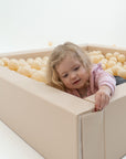 Beige Soft Play Ball Pit Balls Pack of 500