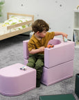 Soft Play Sofa Chair in Pink for Kids