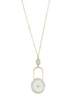 Solar Quartz Eye Necklace