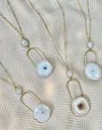 Solar Quartz Eye Necklace
