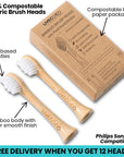 LiveCoco™ Philips Sonicare compatible Electric Brush Heads (Medium)