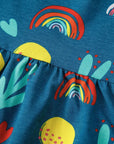 Sophie Cotton Colourful Spring Dress