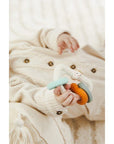 Textured Teething Keys in Natural Rubber