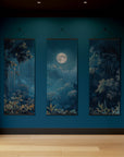 Moonlit Forest Tapestry