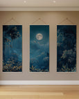 Moonlit Forest Tapestry