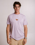 Unisex Squirrel T Shirt in Lilac