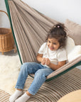 The Forest Snuggle Hammock - Cozy, Safe & Durable Kids and Adults Swing by Sówka at www.brixbailey.com