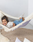 The Moonlight Dream Hammock: Magic, Comfort, and Style - Handmade in Poland, Child-Safe & Durable by Sówka at www.brixbailey.com