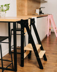 Versatile Space Saving Kitchen Step Stool for Children