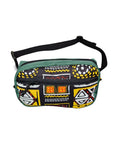 Spacious Water-Resistant Waist Bag - Africa