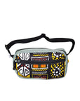 Spacious Water-Resistant Waist Bag - Africa