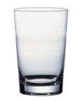 Crystal Tumblers with Spears Design