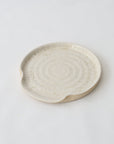Pepper White Classic Spoon Rest