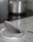 Pepper White Classic Spoon Rest