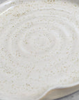 Pepper White Classic Spoon Rest
