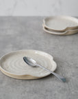 Pepper White Classic Spoon Rest
