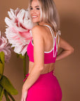Raspberry Dream Sports Bra for Women