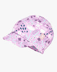 Spring Flower Print Kids Cap for Spring and Fall