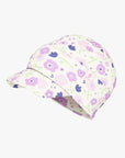 Kids Cotton Cap with Summer Flowers