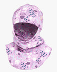 Spring Fall Kids Balaclava in Spring Flower