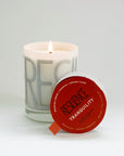 Premium Tranquility Soy Candle with Warming Amber, Pumpkin, and Ground Clove, Handcrafted in Illinois, 60-Hour Burn Time by Labyrinth Made Goods at brixbailey.com
