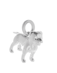 Staffordshire Bull Terrier Silver Dog Charm