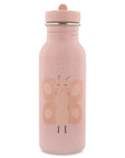 Stainless Steel Water Bottle with Butterfly Design 500 ml