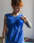 Star Breastfeeding Dress | Navy Nursing Dress | Limited Edition | MilkyMoon