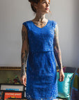 Star Breastfeeding Dress | Navy Nursing Dress | Limited Edition | MilkyMoon