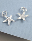Starfish Silver Charm