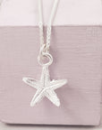 Starfish Silver Charm