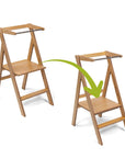 Foldable Helper Tower in Natural Wood