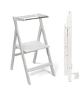 Foldable Toddler Helper Tower White