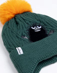 Green Stinky Winter Beanie for Kids