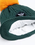 Green Stinky Winter Beanie for Kids