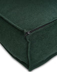 THE RICHMOND | LUXURY GREEN FLAT PILLOW DOG BED